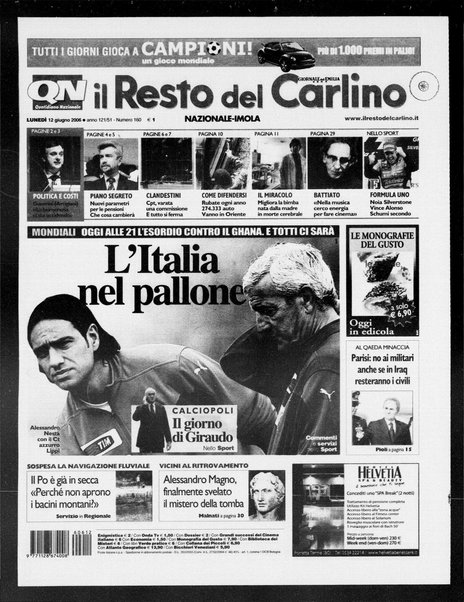 Il Resto del Carlino : giornale dell'Emilia